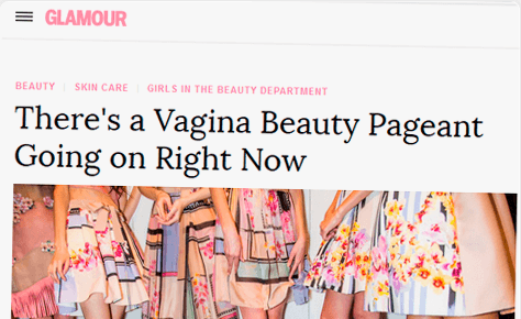 There's A Vagina Beauty Pageant Going On Right Now