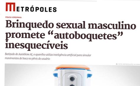 Brinquedo Sexual Masculino Promete “Autoboquetes” Inesquecíveis